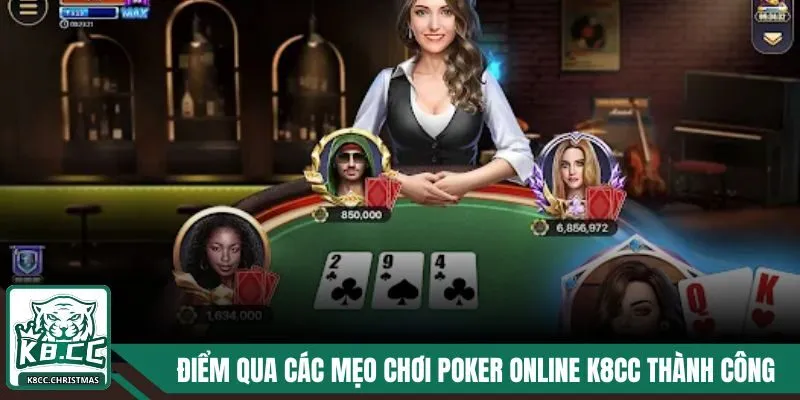 Hướng dẫn chơi poker online K8CC dễ hiểu