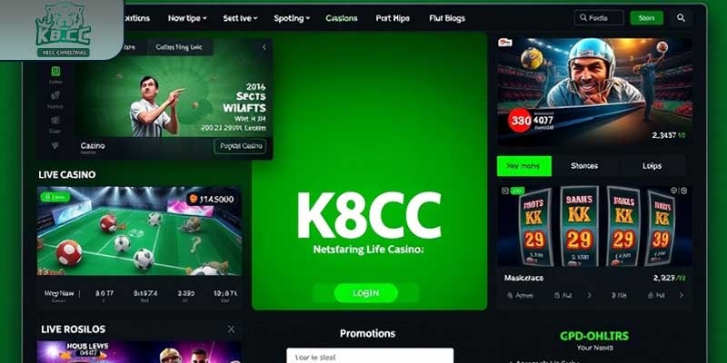 Giao diện đăng nhập bảo mật của K8CC